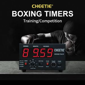 Cheetie cp40 Hot đấm bốc thiết bị kỹ thuật số vòng tốc độ cao cường độ cao khoảng thời gian đào tạo LED boxing hẹn giờ - Product Image 6