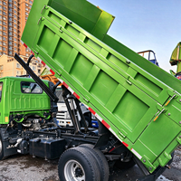 Camion benne léger JAC 4x2 d'occasion populaire en Afrique, avec vérin hydraulique flexible, caisse de chargement anti-corrosion, disponible en versions LHD et RHD