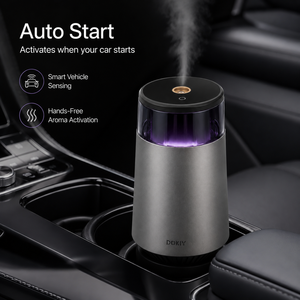 <span class=keywords><strong>Diffuseur</strong></span> de parfum intelligent pour voiture électrique en alliage d'aluminium, ultrasonique, sans eau, avec capteur de mouvement et démarrage/arrêt automatique - Product Image 5