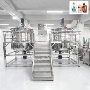 Mélangeur homogénéisateur <span class=keywords><strong>de</strong></span> liquides GYM-3000L pour la production <span class=keywords><strong>de</strong></span> shampooings, détergents, savons, peintures et cosmétiques – Équipement <span class=keywords><strong>de</strong></span> fabrication - Product Image 1