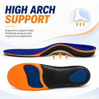 Semelles orthopédiques en PU/TPU pour fasciite plantaire |   Semelles orthopédiques unisexes confortables avec amorti pour soulager la fatigue des pieds