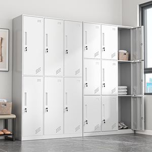 ตู้เก็บของเหล็กซินดาลอง 2 ชั้น พร้อมกุญแจล็อค สำหรับสำนักงาน - Product Image 3
