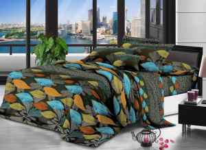 Vente en gros de drap de lit en microfibre 100 polyester, impression de tissu personnalisé pour ensemble de drap de lit pour oreiller - Product Image 3