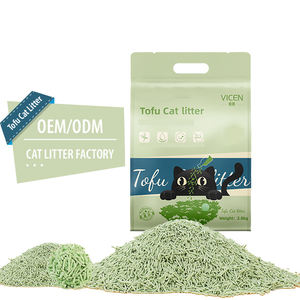 Groothandel Geurbestrijding Kattenbakvulling Zand Sterk Natuurlijk Klonteren Snelle Levering Biologisch Afbreekbare Erwtenvezel Snelle Levering Kattenbakvulling - Product Image 1