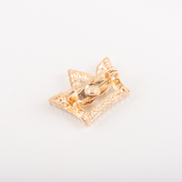 Diamant alliage de Zinc couronne broche petit costume veste broche pour Socialite vêtements lavable métal nouveau Style de personnalité de la mode