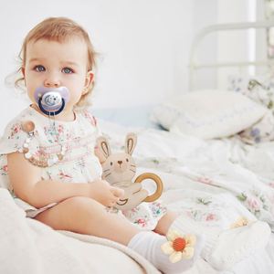 New Mom Pregnancy & Reveal Gifts 2025 Cute Wooden Gift Basket for Newborn Baby Girls Essentials Baby Shower Gifts Wholesale - Product Image 5