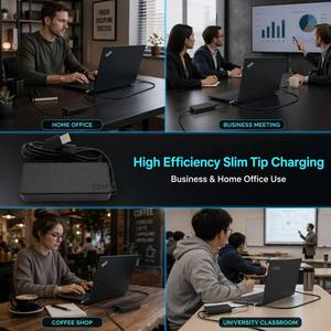 <span class=keywords><strong>Chargeur</strong></span> d'ordinateur portable fin 65W 20V 3.25A pour <span class=keywords><strong>Lenovo</strong></span> ThinkPad T440 T450 T460 T470 T480 <span class=keywords><strong>X1</strong></span> <span class=keywords><strong>Carbon</strong></span> Adaptateur ADLX65NDC3A - Product Image 4