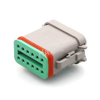 Connecteur de faisceau de câbles automobile étanche Haidie 12 broches femelle DT06-12SA-EP06