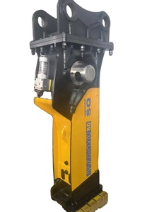 Martillo hidráulico SQ 80 tipo BOX con acumulador y sistema de grasa automática adecuado para excavadoras con 18-26 toneladas para demolición - Product Image 4