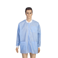 Tenues de travail uniformes, blouses de visiteur, blouses d'isolement jetables