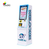 Mini borne de jeu d'arcade pour exposition, machine à grue bleue, distributeur de petites poupées, machine à grue à griffes pour l'industrie du divertissement