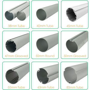 Persianas eléctricas de cortina, <span class=keywords><strong>tubo</strong></span> <span class=keywords><strong>octogonal</strong></span>, persianas venecianas de madera, accesorios, enrollador de cuerda - Product Image 6