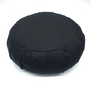 De tamaño natural cáscara de trigo sarraceno de tatami Cojín de meditación marrón - Product Image 3