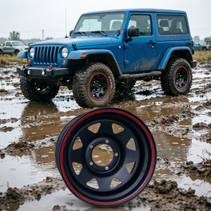 Rines Forjados Personalizados Beadlock 5x112 de 18, 21, 20 y 22 Pulgadas, 17x8 ET 0 -<span class=keywords><strong>10</strong></span> -<span class=keywords><strong>12</strong></span> 25mm 5x114.3/5*120/5x127/5x139.7 106.1mm para Camioneta - Product Image 1
