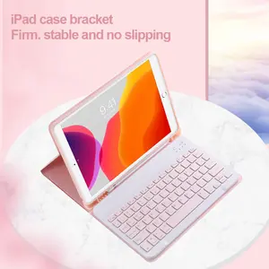 के लिए के लिए iPad कुंजीपटल मामले कीबोर्ड और माउस कवर teclado पैरा ipad Air4 9th 8th 7th 10.2 11 इंच