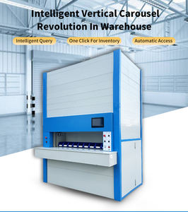 Sistema de Almacenamiento Vertical de Acero Industrial con Carrusel para Almacén Automatizado con Certificación CE - Product Image 4