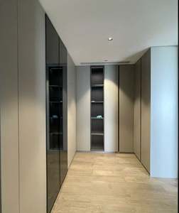 Meubles de vestiaire modernes personnalisables armoires en bois pour chambre à coucher hôtel salon maison appartement villa et école - Product Image 6