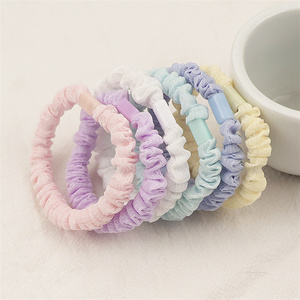 Fantastiic Candy Color Girls Hair Ties Mesh Scrunchies accessori per capelli - Product Image 2