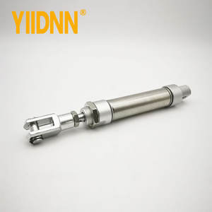 Cilindro neumático de doble acción de acero inoxidable, 16mm, diámetro 25/50/75/100/125/150/175/200/250/300mm - Product Image 6