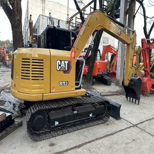 Pelle d'occasion Caterpillar 307E2 Mini pelleteuse de 7 tonnes en bon état CAT 303.5E 305.5E 306E2 307E2 308E2 en vente - Product Image 1