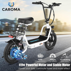 Monopattino Elettrico Caroma per Adulti Peak 819W, Pneumatici Larghi da 14 Pollici, 45 Km/h, Carico Massimo 150 Kg - Product Image 3
