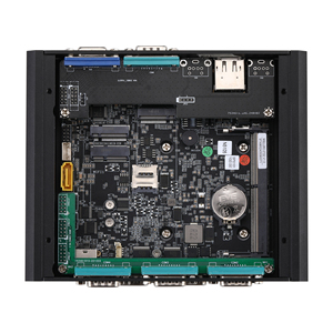 Q10721X Qotom Q10721X JasperLake Celeron N5100 มินิเดสก์ท็อปพีซีแบบไร้พัดลม 6 พอร์ตซีเรียล, VGA, วิดีโอ HD, 2 LAN มินิพีซี - Product Image 6