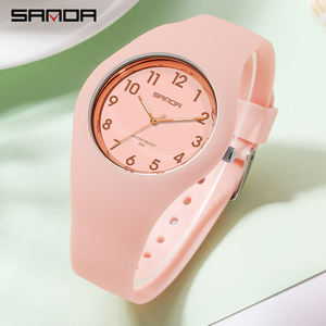 Vente chaude Étudiant Mode Montres Nouvelle <span class=keywords><strong>Montre</strong></span> Électronique Colorée Garçons Et Filles Montres À Quartz Pour Adolescente - Product Image 2