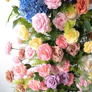 Decorazione floreale del fondo di attività del fiore artificiale dell'arco fiorito - Product Image 4