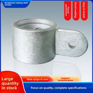 Connettori telaio recinzione Guardrail connettori tubo morsetti raccordi uscita laterale Tee testa esagonale forma rotonda - Product Image 4