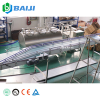 Machine de remplissage et de sertissage rotative pour boissons gazeuses au CO2 en canettes d'aluminium, équipement industriel d'emballage