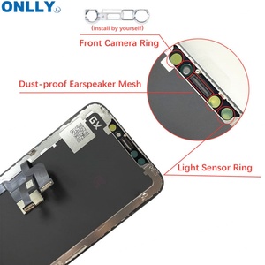Écran LCD de téléphone mobile OLED GX de haute qualité 100% pour iPhone X XS XR 11 PRO MAX 12 PRO 13 MINI 14 PLUS 15 PRO - Product Image 3