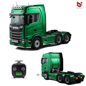 Modelo de Camión Remolque HUINA Kabolite K770S <span class=keywords><strong>Profesional</strong></span> 1/14 a Control Remoto, Cabeza Tractora, Contenedor y Coche - Product Image 3