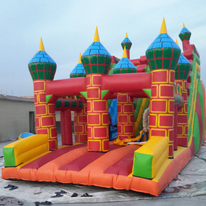 Prix d'usine Château gonflable extérieur Aire de jeux pour enfants Trampoline gonflable en PVC Maison gonflable personnalisée à vendre - Product Image 2