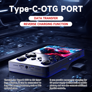 免费送货 手持游戏机 Arkos 系统 20000 款游戏 便携式袖珍视频播放器 快速发货 视频游戏机 - Product Image 4