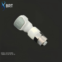 Raccord rapide en plastique BRT Acetal 1/8 à 3/8 avec valve d'arrêt pour tuyaux, raccord rapide pour lit pneumatique