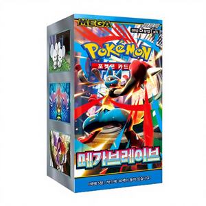 Vente en gros de cartes Pokémon Mega Brave Expansion Pack Nouvelle Série 1 boîte de 30 paquets 150 feuilles Cartes à collectionner en papier - Product Image 1