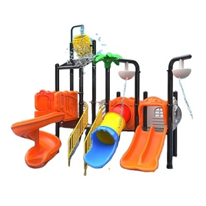 Người lớn trẻ em sân chơi ngoài trời hồ bơi thiết bị công viên nước sân sau trượt nước để bán - Product Image 1