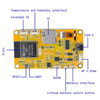 Modul Layar LCD TFT Kapasitif DIYmall 2.4 Inci dengan Flash 4MB ESP32-2432S024C untuk Proyek Stasiun Cuaca Arduino IOT