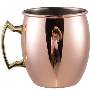 Vente en gros Marteau écologique personnalisé <span class=keywords><strong>Cuivre</strong></span> Bière Moscou <span class=keywords><strong>Mule</strong></span> Tasses en acier inoxydable - Product Image 5