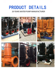 5.5kw Industrial Sewage <b>Pumps</b> Cutting <b>Submersible</b> Stainless Steel Sewage <b>Pump</b> Waste Water <b>Pump</b> 50WQ15-55-5.5 <b>Submersible</b> Sewage - Product Image 1
