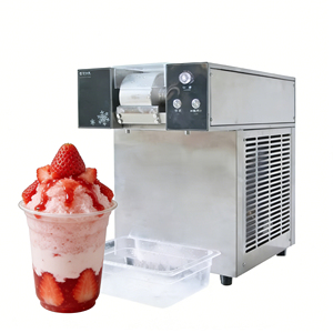Mini máquina de hielo y nieve, diseño compacto para pequeños cafeterías, camiones de comida, carritos móviles, uso doméstico, encimera de cocina, ahorro de espacio, fácil de limpiar - Product Image 2