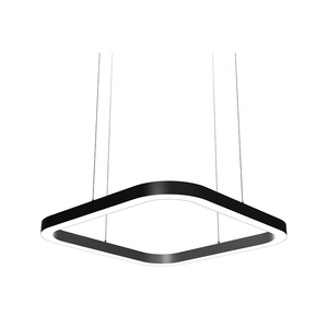 Lampada a Sospensione LED Quadrata Moderna con Telecomando per Soggiorno e Ufficio Design Elegante Illuminazione Efficiente - Product Image 3