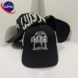Casquettes et chapeaux de sport QZFSO Custom Running Sports New Streetwear Fitted Era 5 Panel, broderie 3D, unisexe, pour homme. - Product Image 1
