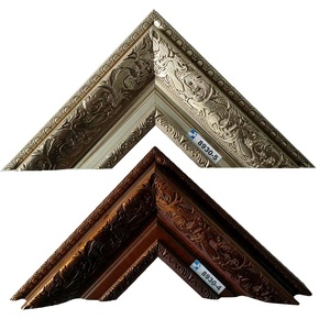 Fabbrica 90mm di larghezza Vintage legno scuro cornice per foto stampaggio cornice ciliegio - Product Image 1
