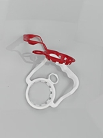 Poignée de transport en plastique 45 mm pour seaux d'eau, jetable, haute résistance, ergonomique, qualité alimentaire, pour fûts de minéraux, modèle HT45