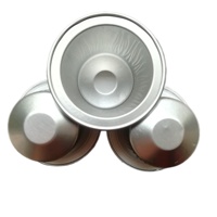 Machine de scellage de gobelets à café Saneu en aluminium pour capsules vides avec couvercle en aluminium, diamètre 37 mm, impression de logo