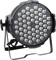 Venta Especial: Foco LED RGB de 200w 54*3w, Luces Móviles para Parques Temáticos, Iluminación de Escenarios, Emisión de Luz UV Blanca, Control DMX512, Luces para Espectáculos
