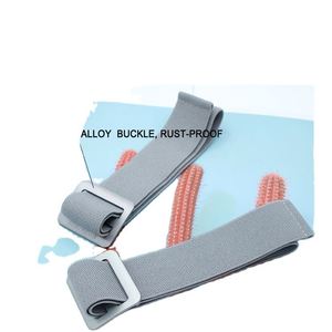 Elastic Band Nylon Rubber Polyester Adjustable Elastic <b>Headband</b> With <b>Plastic</b> Buckle for Massage Glasses - Product Image 3