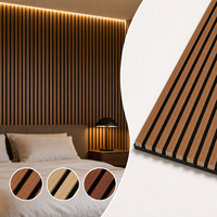 Panneaux muraux acoustiques en bois à haute densité modernes Akupanel, insonorisants pour la décoration intérieure des salles de sport et des studios