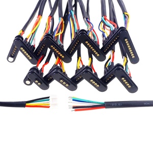 Từ Pogo Pin Kết Nối USB Phí Cáp Dữ Liệu 2 3 4 5 6 7 8 9 Cực 2.2 Mm Lưới 3A Không Thấm Nước Pad Dây Khai Thác - Product Image 2